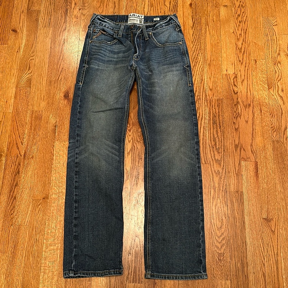 Ariat men’s jeans straight, fit straight leg M5